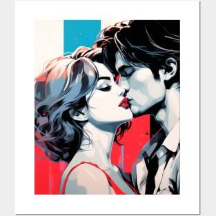 Kiss and Kiss Posters and Art